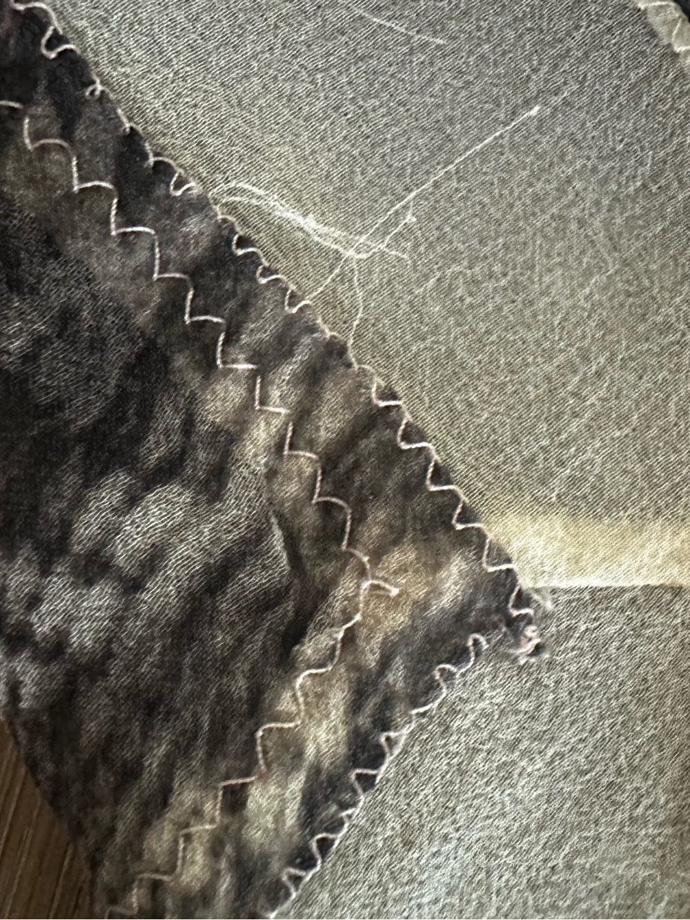 Vintage Shan Snake Print Silk Scarf View 5